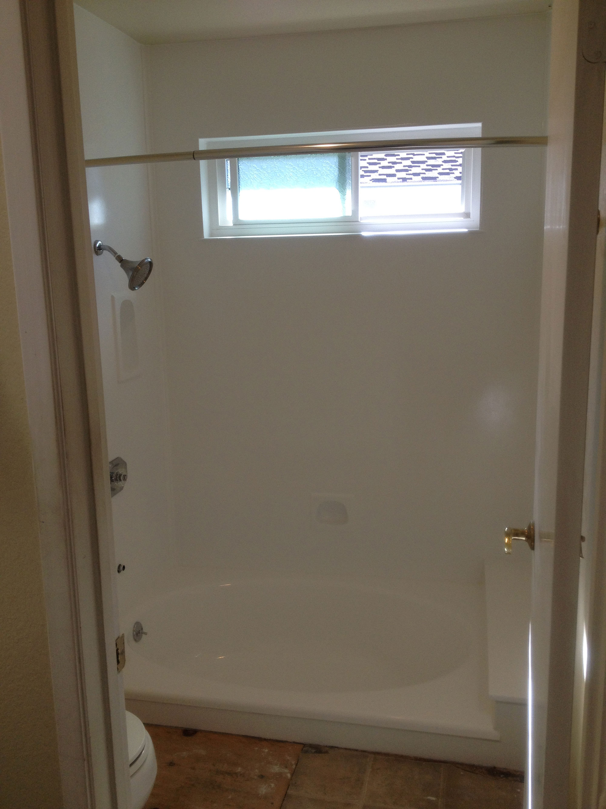 Bathtub & Shower After Remodel